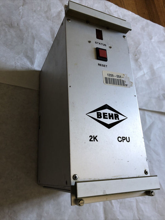 Behr 2K Cpu Module  Type 4-Cpu W.1 Ip W I Ip W.1 H,Fd