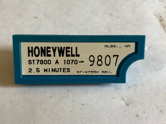 Honeywell St7800a1070,Honeywell St7800 A 1070 Purge Timer, 2.5 Minutes,Ar