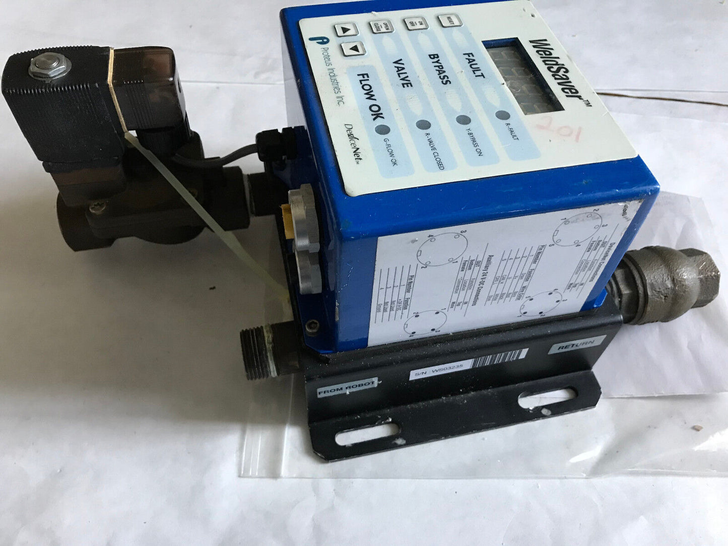 Proteus 9Ws2wrae-001A Weldsaver Flow Control Module, 3/4" Npt,Aj