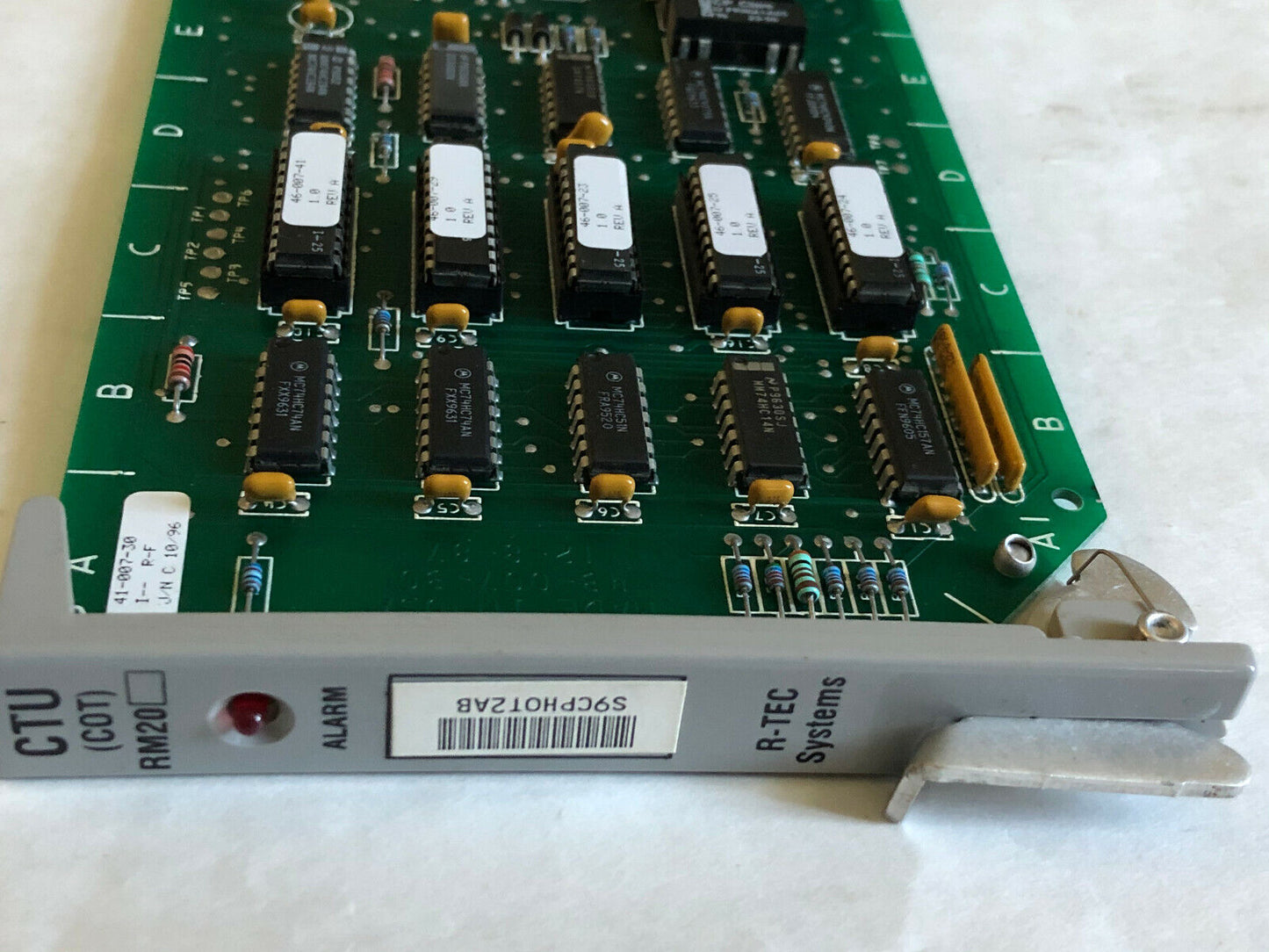 R-Tec Ctu (Rt) Rm21,R-Tec Ctu (Cot) Rm20,43-007-30,41-007-30,12-8-87,R-Tec,Cg,Cf