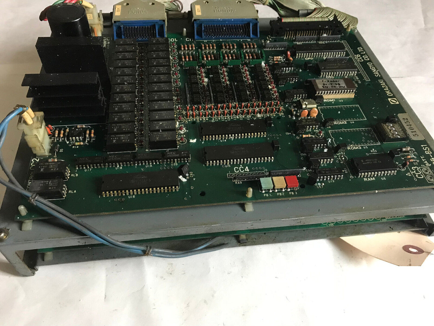 Okazaki Sangyo Mcb-Bs1 & Mcb-Ex Circuit Board,Sr