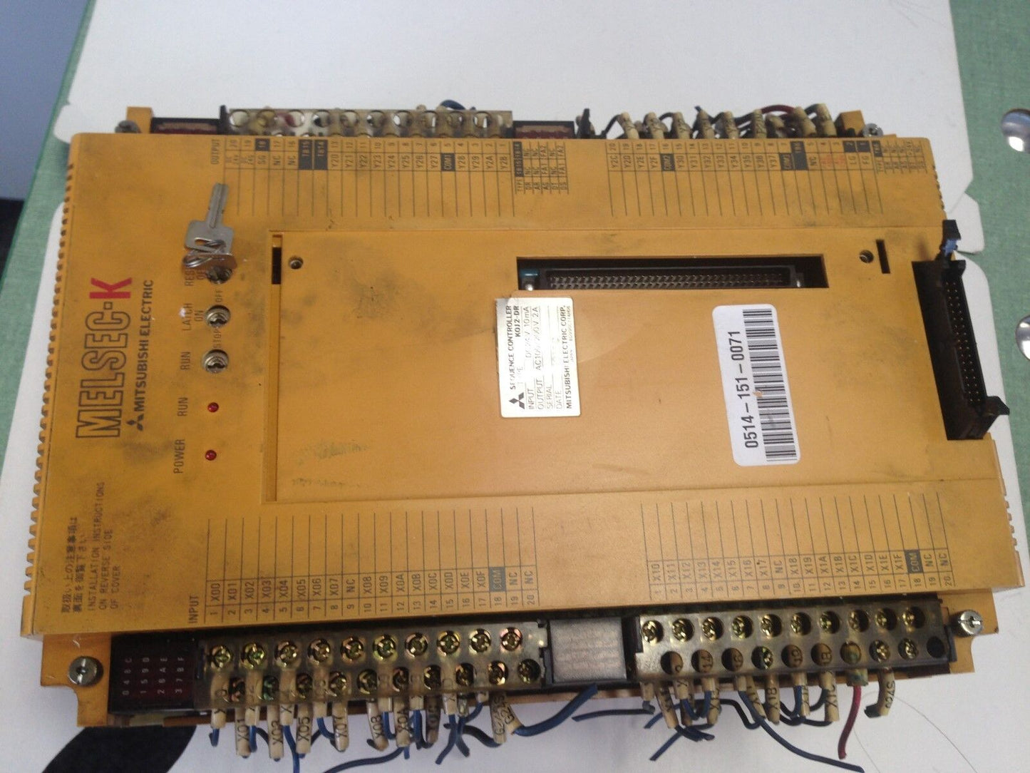 Mitsubishi K0j2-Dr Melsec-K Sequence Controller,100/200Vac Ouput, Koj2-Dr, Bk