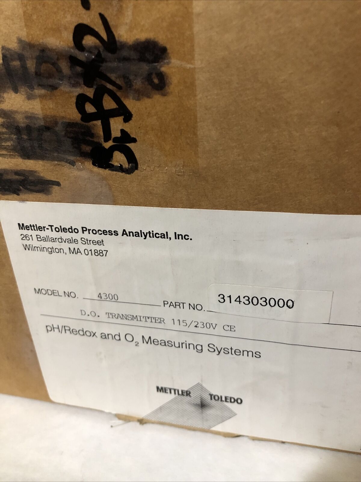 New Mettler Toledo 4300,Model 4300 Transmitter 115/230Vac 314303000,Bf,Fc