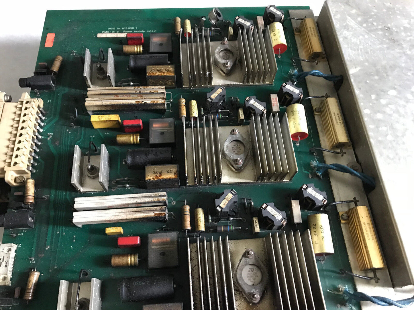 Agie 613930.7,Pcb Board Pmo-01 B  616091 A Power Module Output 613 930. 7,To