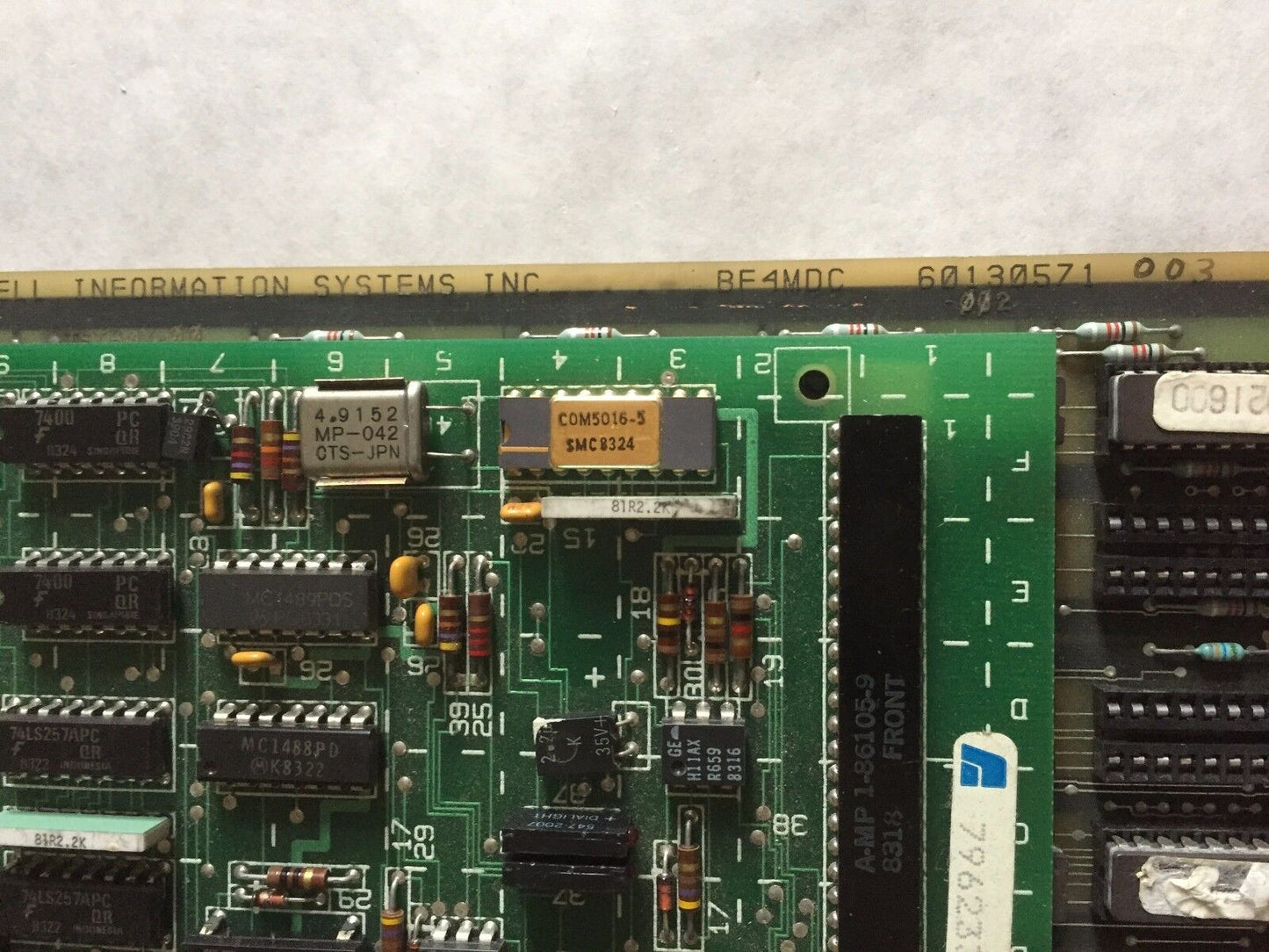 Honeywell 60130571 003,Information, Bbdc001b,Accuray 2-067441-002,Bm