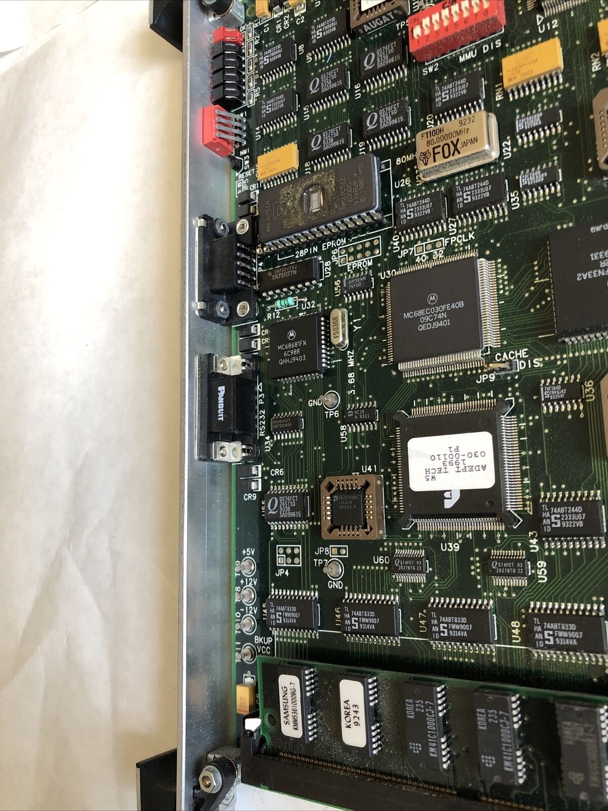Adept 10330-10150 Rev P4,Adept 030 Cpu/ Processor Pcb Card,Circuit Board,Ep