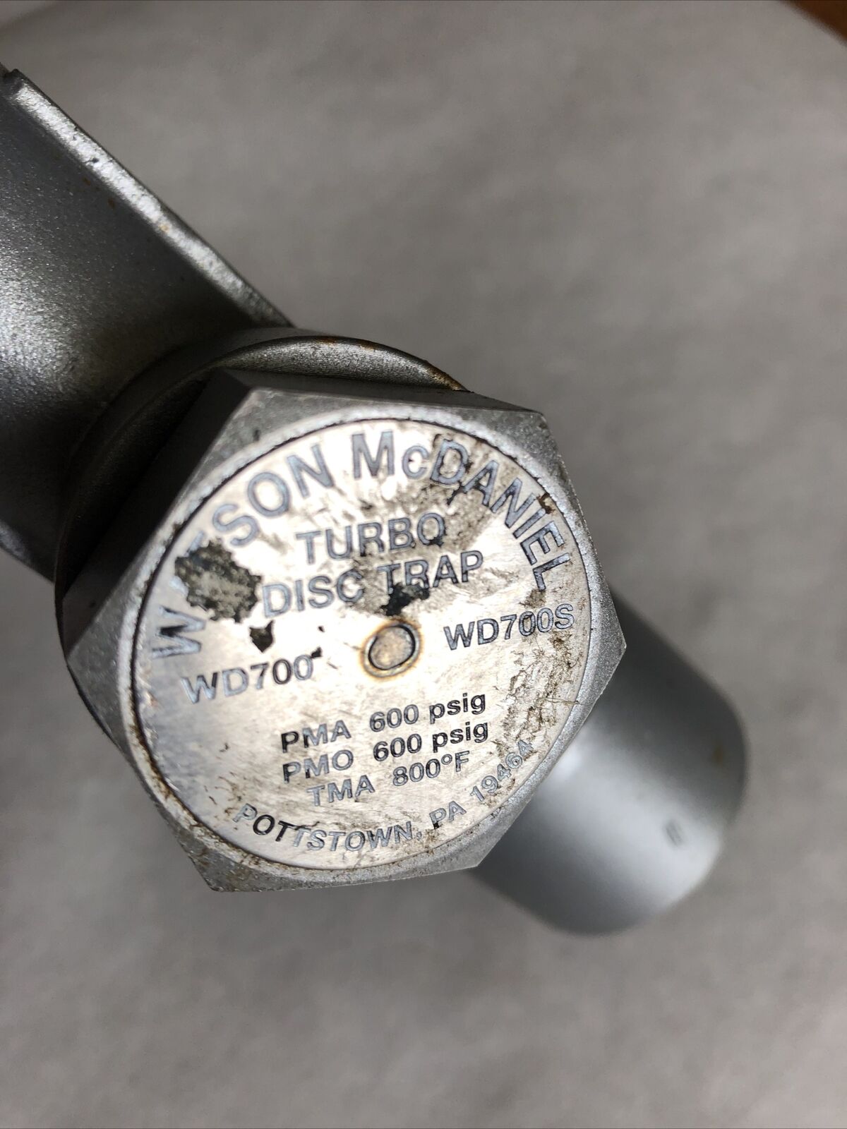 Watson Mcdaniel Wd700,Wd700s Turbo Disc Trap 3/4" Wd700s-14-Sw,Weld Ends,Wc9,Bs