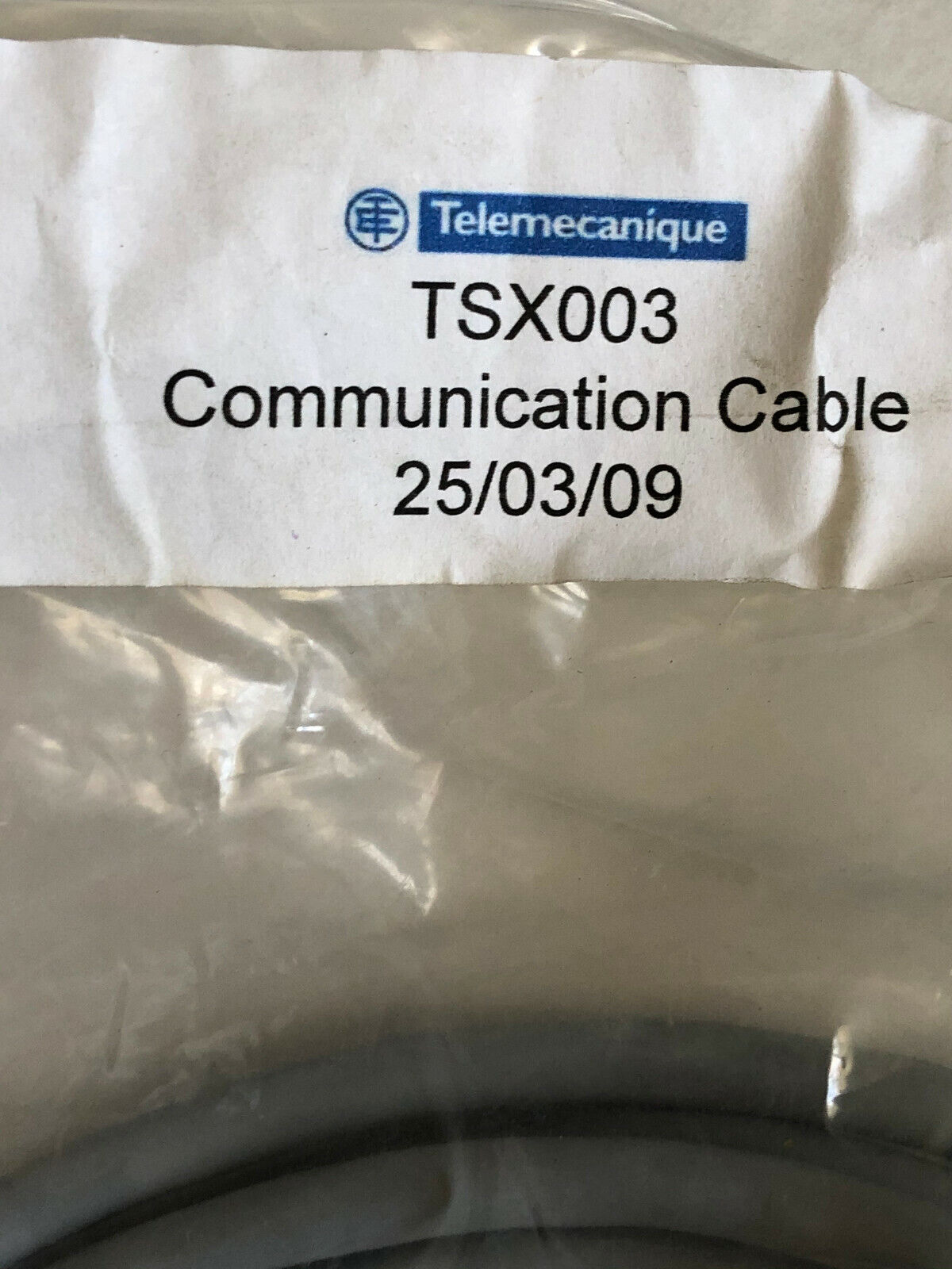New Telemecanique Tsx-003,Csw 22/08,Tsx-003P-Cmcia Cable Hmi Version 003 ,Cf