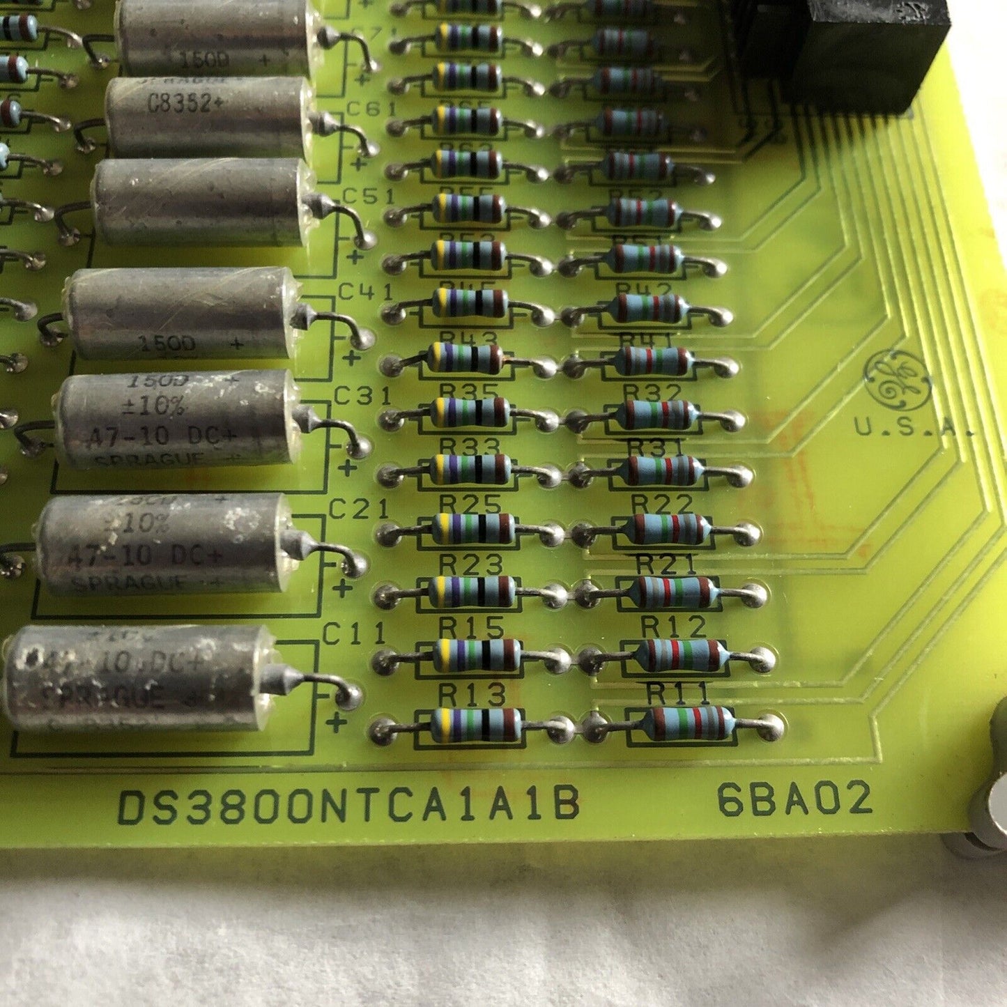 General Electric Ds3800ntca1a1b 6Ba02,C-Ess Ads/Ccl/Wll,Ntca 6Da02,Ea