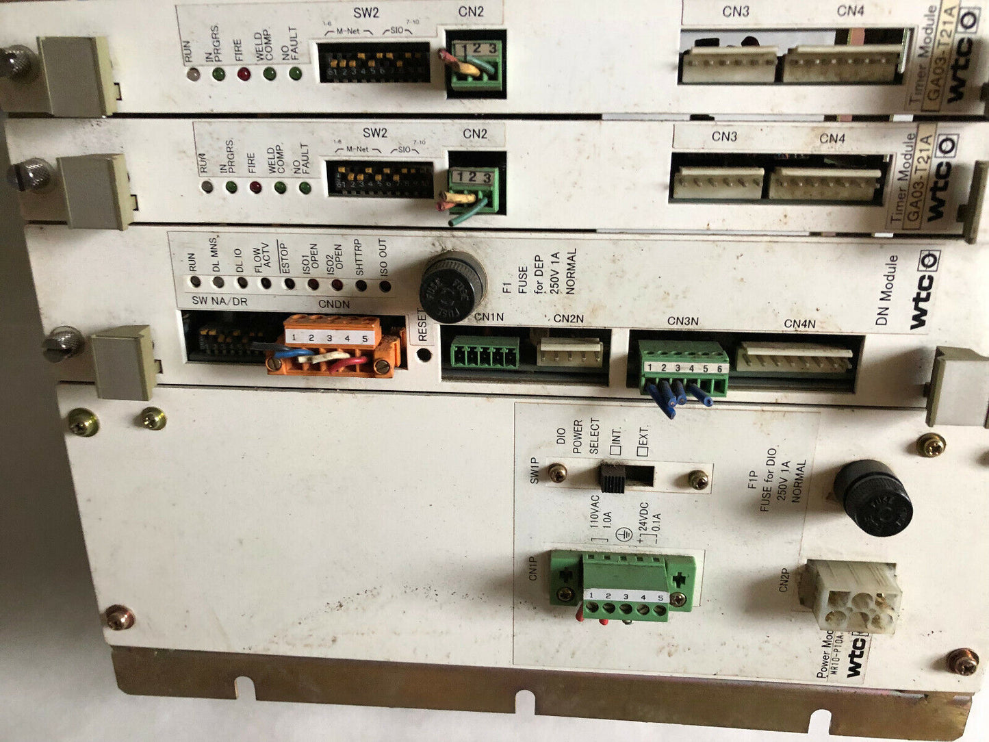 Wtc Unit Mr10-P10a Power Module, Ga03-T21a Timer Module,Ga03-T21a,Se