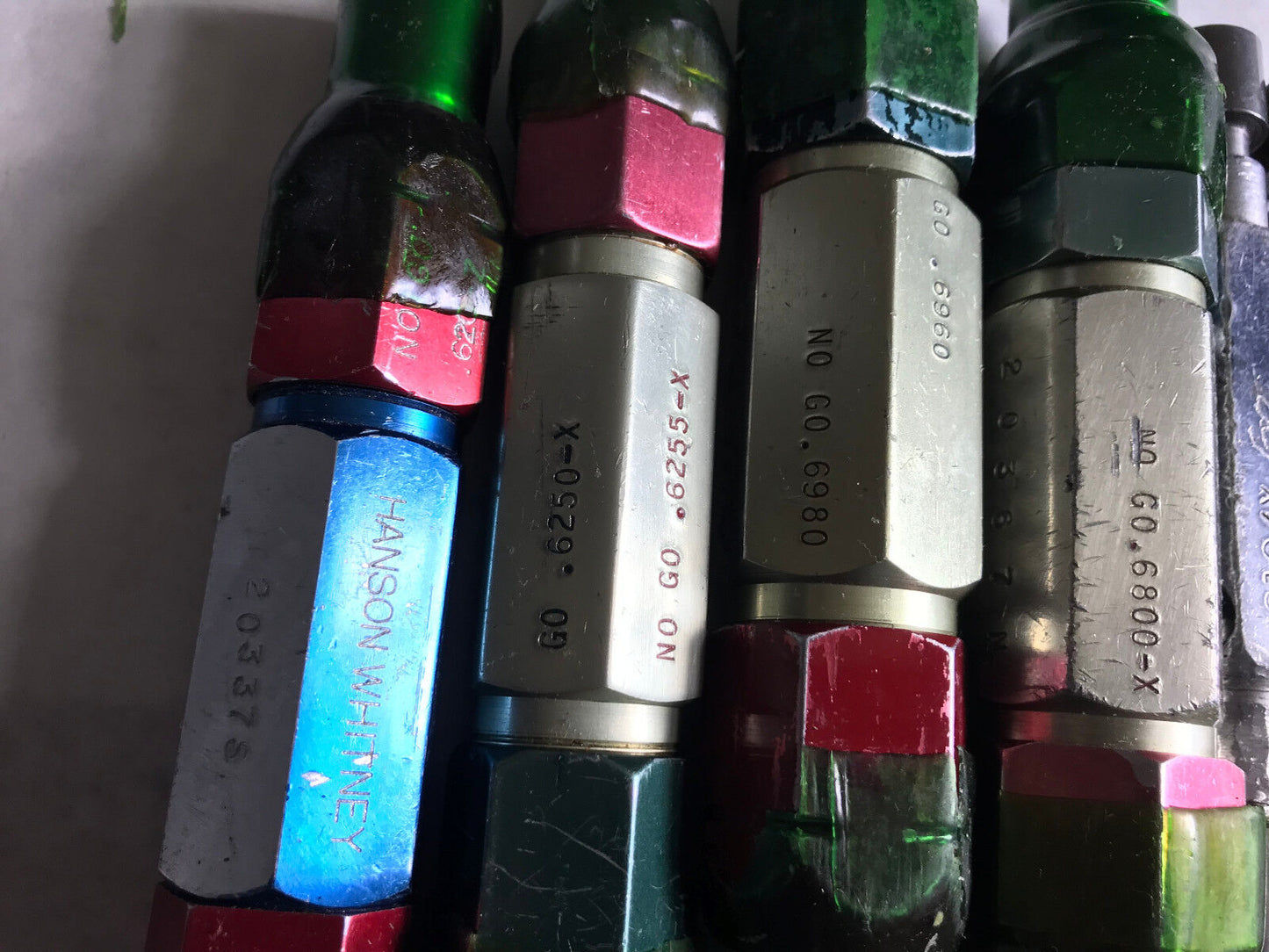 Lot Plug Gage Go Nogo Van Keuren .620,6250,6255,6960,6.875,6800,6770,6252,660,Es