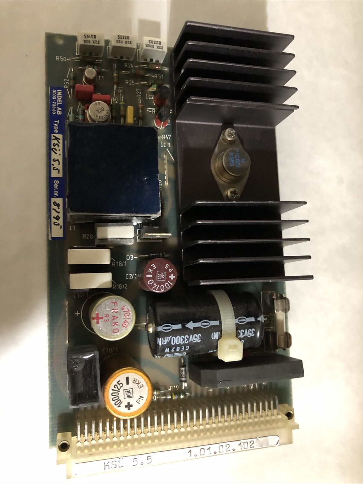 Indel Ksu 5.5, 1.01.02.102  Pcb Control Board,Bl,Db