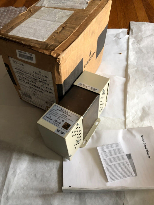 New Emerson Sola Hd 63-23-112-4 Constant Voltage Power Conditioner,63231124,Az