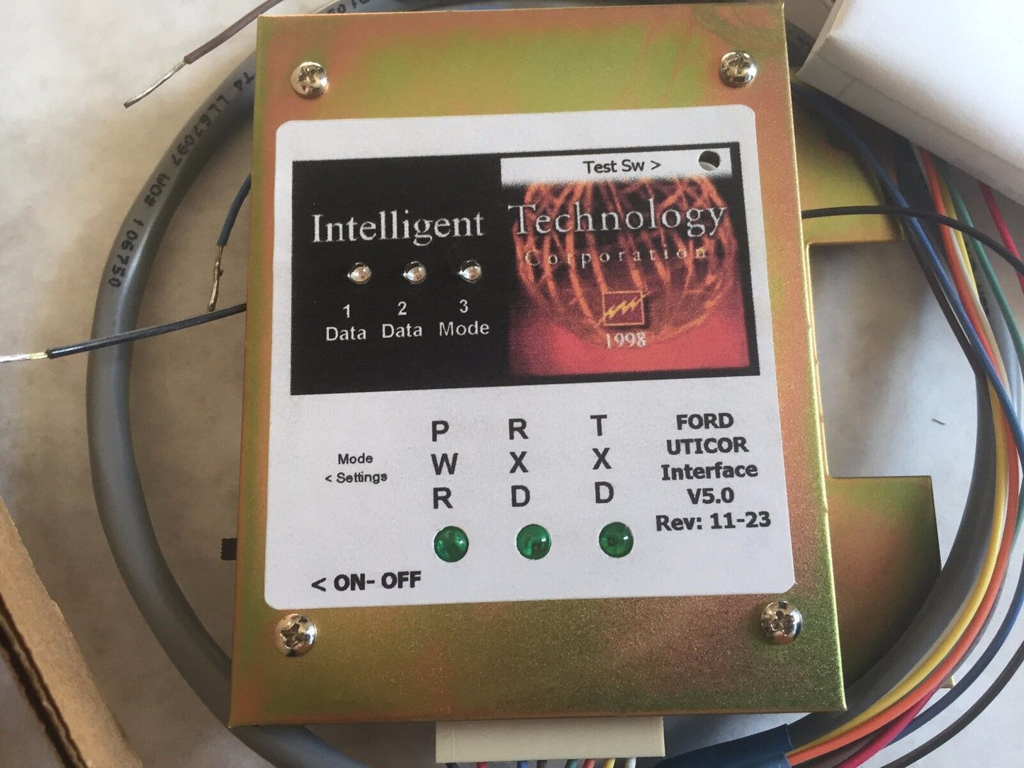 New Intelligent Tech,Ford Uticor Interface,Bc-Disint-Unit V5.0 Rev 11-23 Pmd,Ea