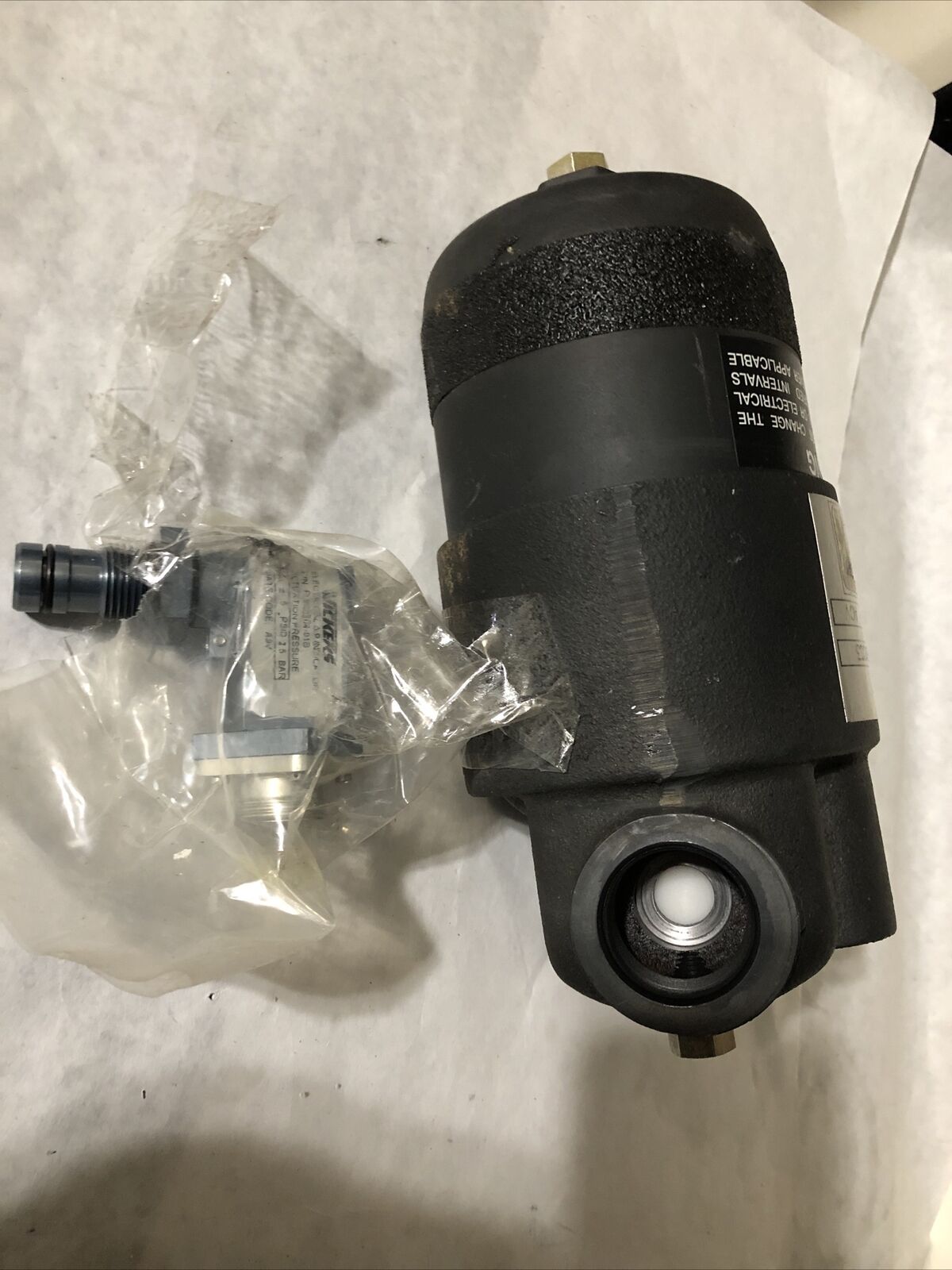 1” Npt Vickers H3501b4ybb1c03 Hydraulic Filter,3 Micron,50 Gpm,P-230304-01B,Fd