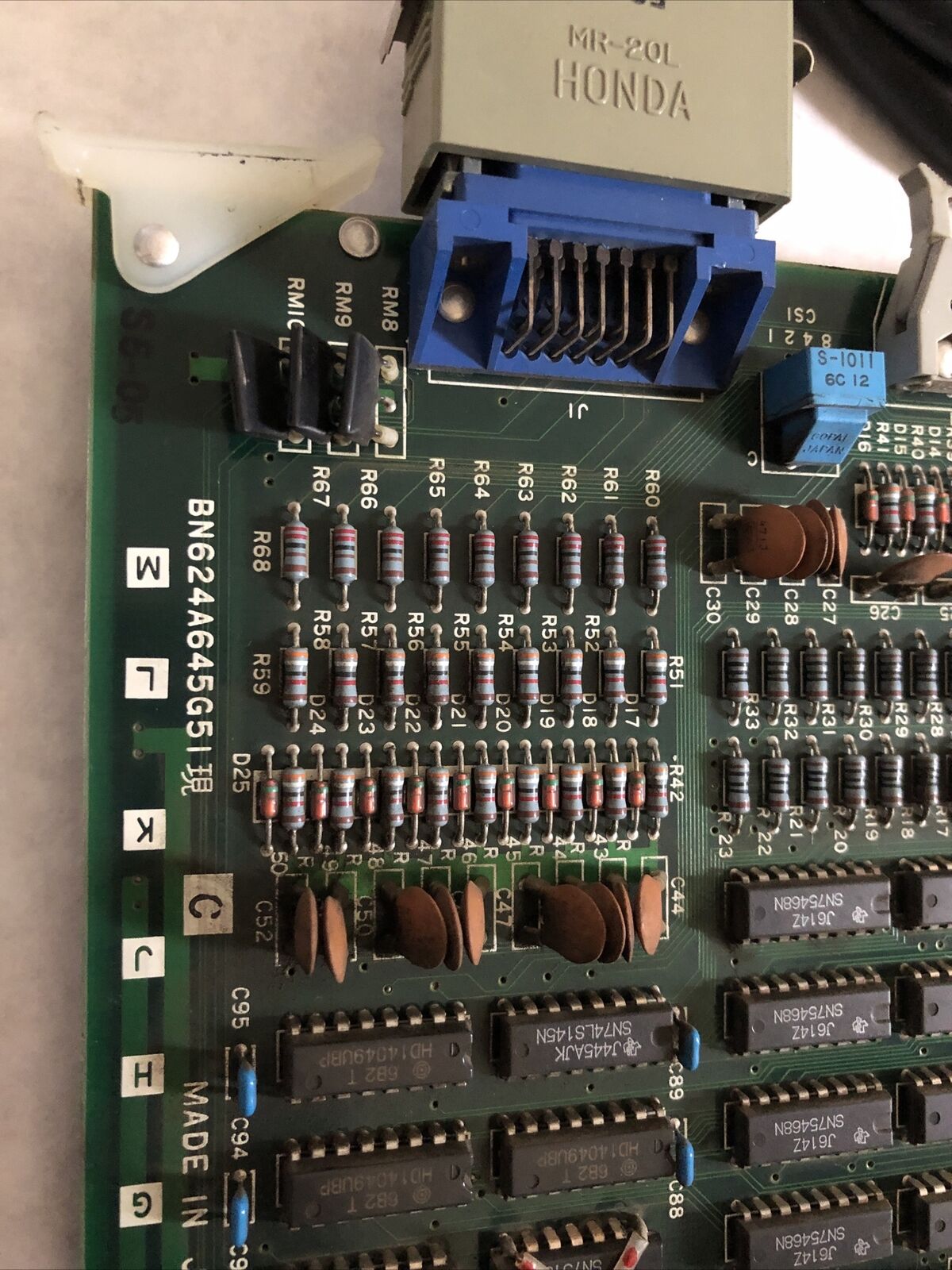 Mitsubishi Fx52c Bn624a645g51 Circuit Board,Cnc,Edm ,Db