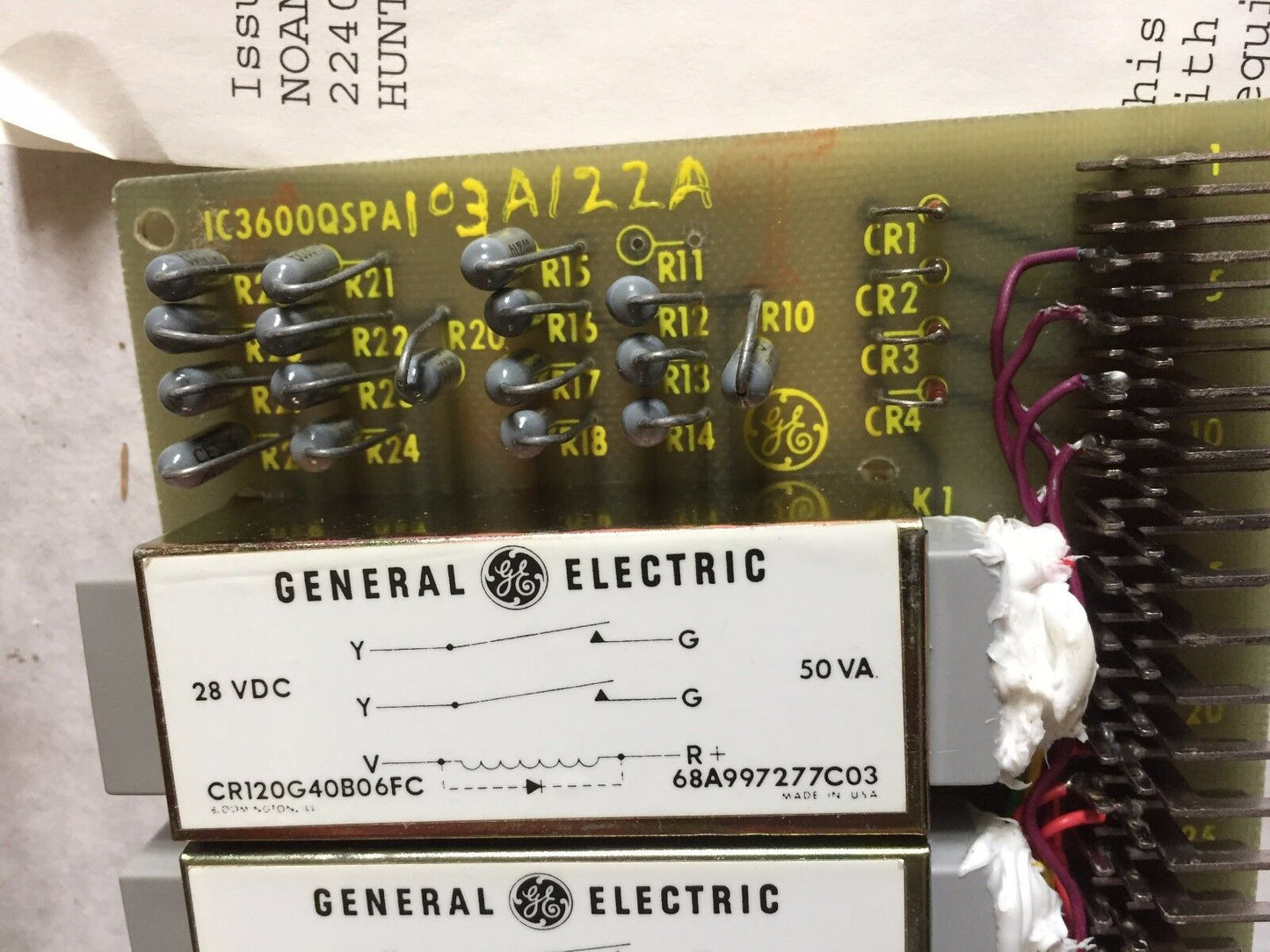 Ge Ic3600qspa Fanuc Servo Potentiometer Card Ic3600qspa103a122a,Ic3600 Qspa,Sm