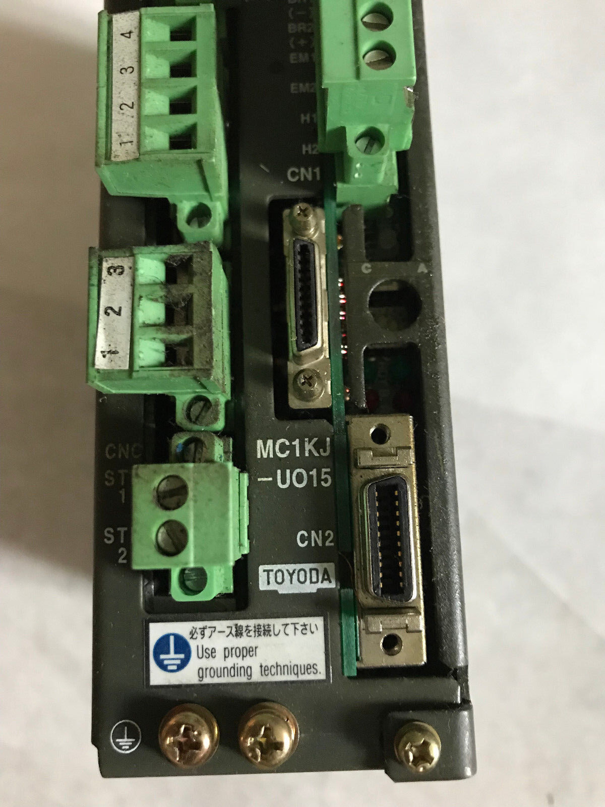 Toyoda Mc1kj-U015v Servo Amplifier Controller,Toyoda Mk1kj-Uo15,Ak,Ep,Eo