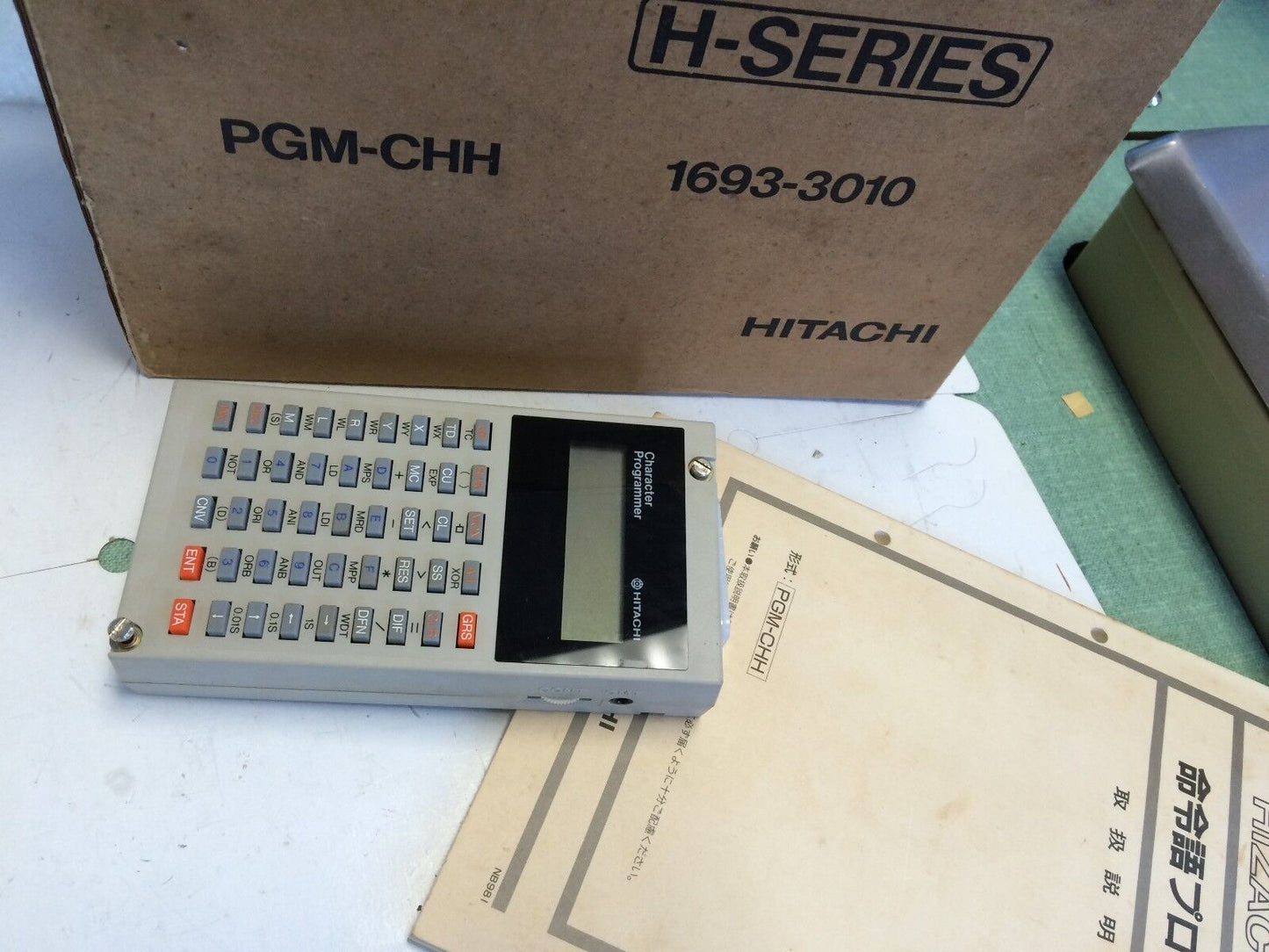 Hitachi Character Programmer,Character Lcd,1693-301 Audio,Pgm-Chh 25Aec,Bw,Cn