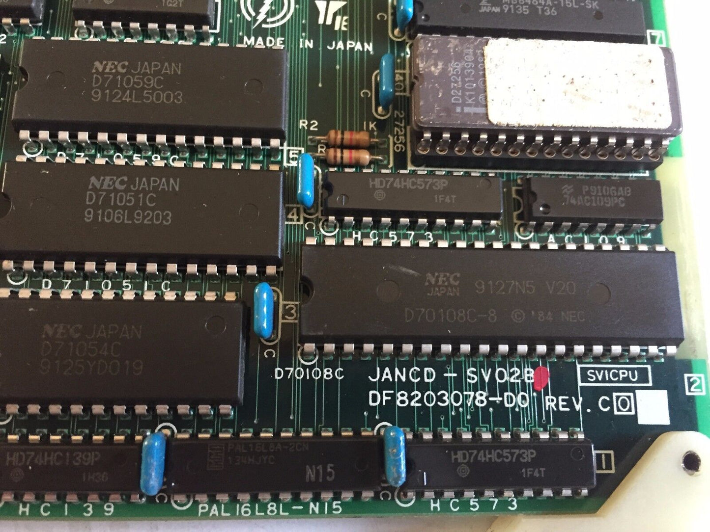Yaskawa Electric Jancd-Sv02b,Svo2b,Motoman Robot Memory,Df8203078-D0 Rev C,Ev