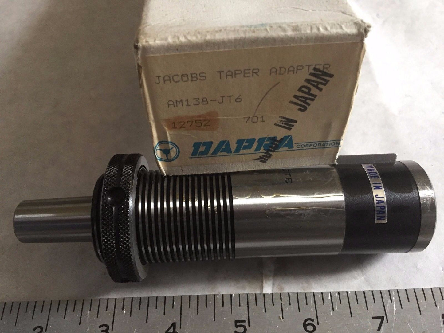 New Showa Am138-Jt6 #6 Jacobs Taper Adapter Dapra Am138,Ap