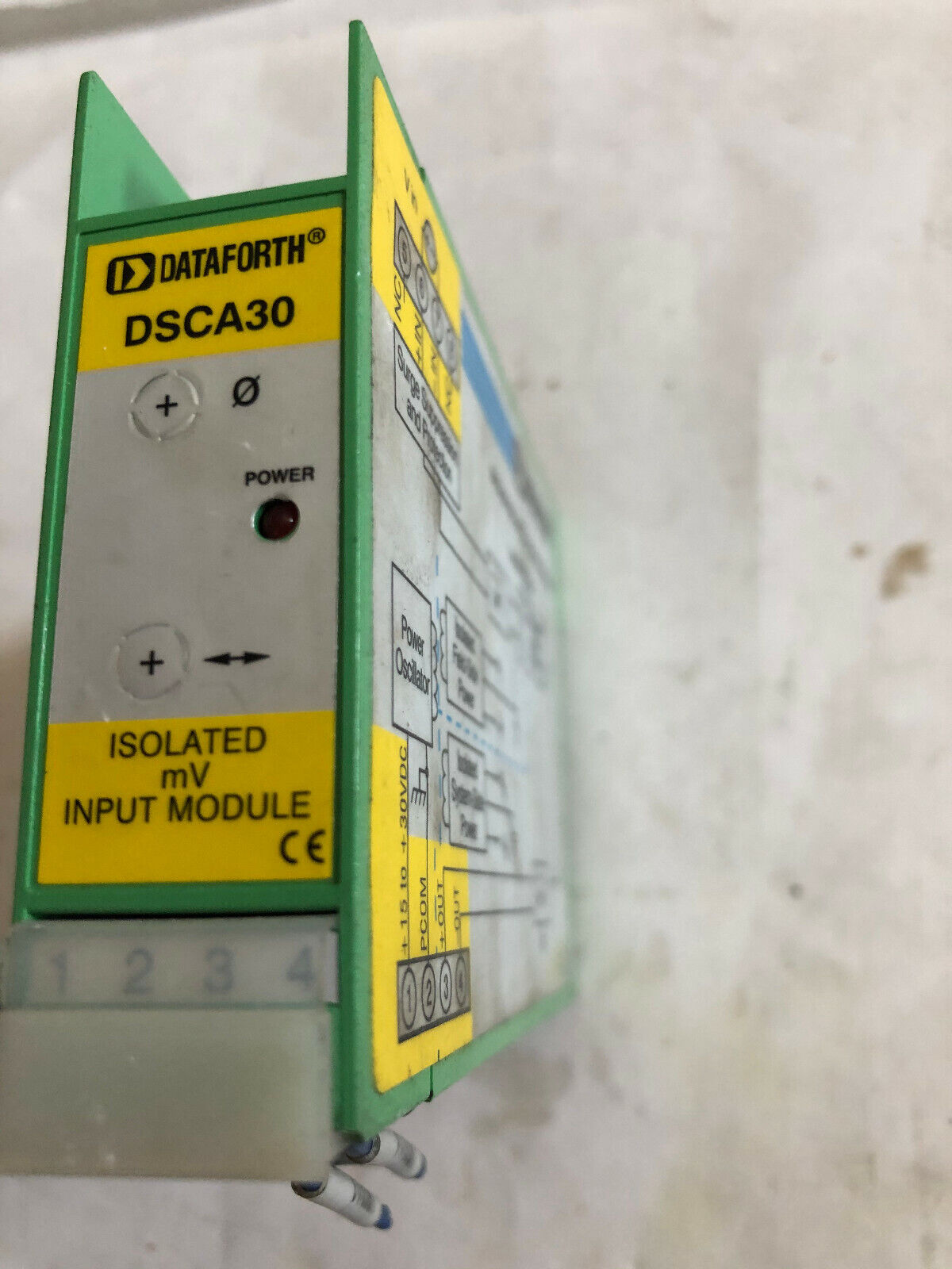 Dataforth Dsca30,Dsca30-02 Analog Signal Conditioning Module Isolated Mv,Bj