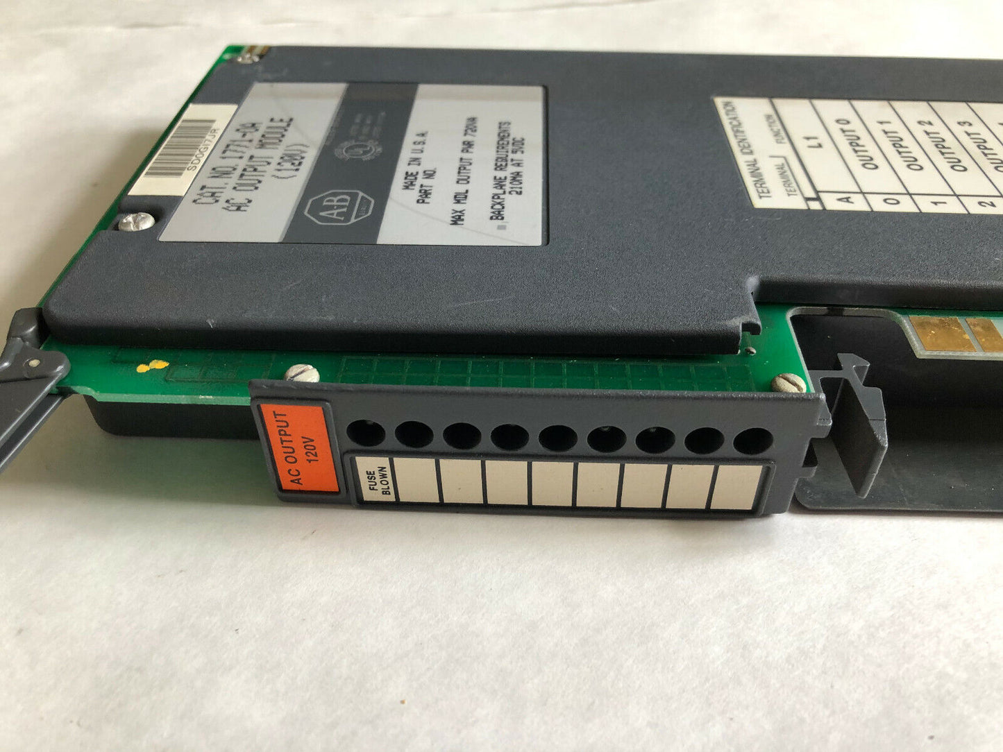 Allen Bradley 1771-Oa Ac Output Module 1771-0A,1771Oa,Ew