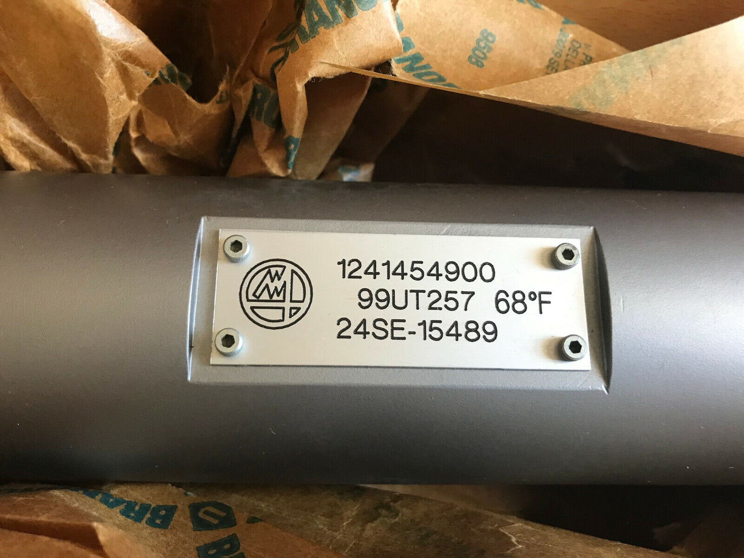 New Marposs 1241454900 Master Calibration Gauge Holder 99Ut257 68, 24Se15489,Eu