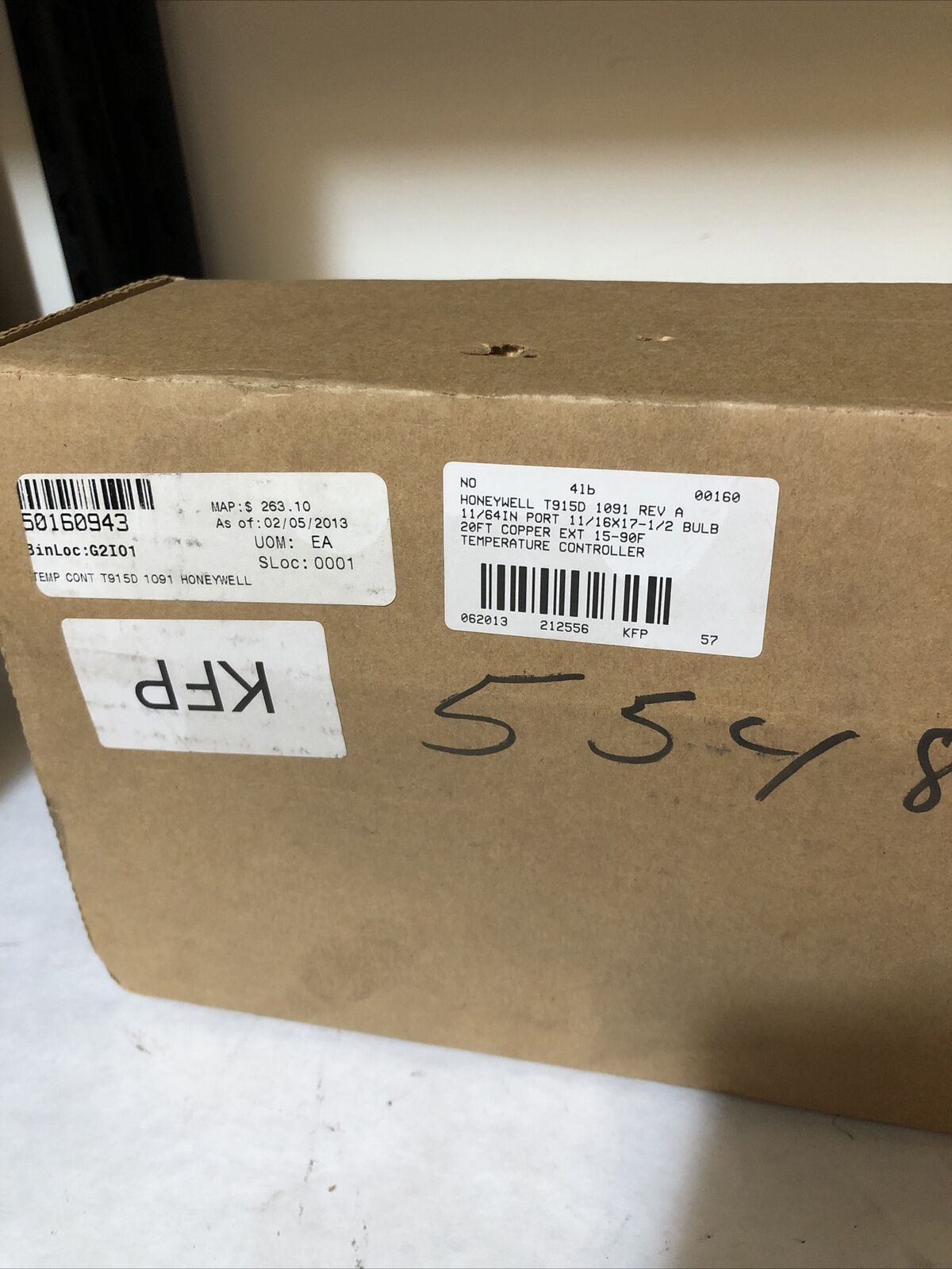 New Honeywell T915d 1091 Remote Proportional Temperature Controller D212556,Bv