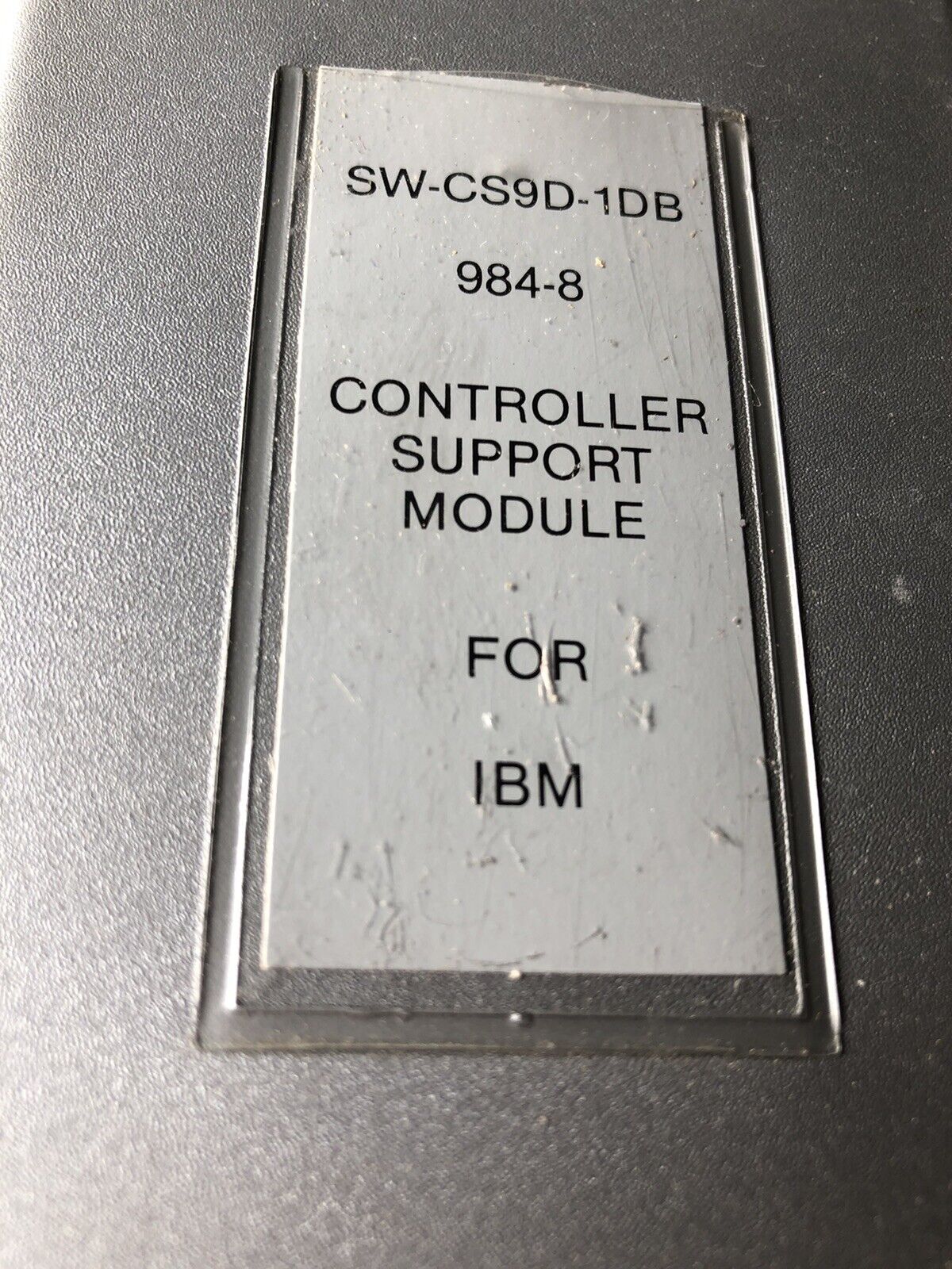 Modicon Sw-Cs9d-1Db,Pg-Dibm,Control Support Module Software For Ibm Manual,Ac