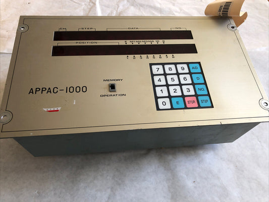 Appac-1000, 851772-03,F8c8 Operator Panel ,Eb