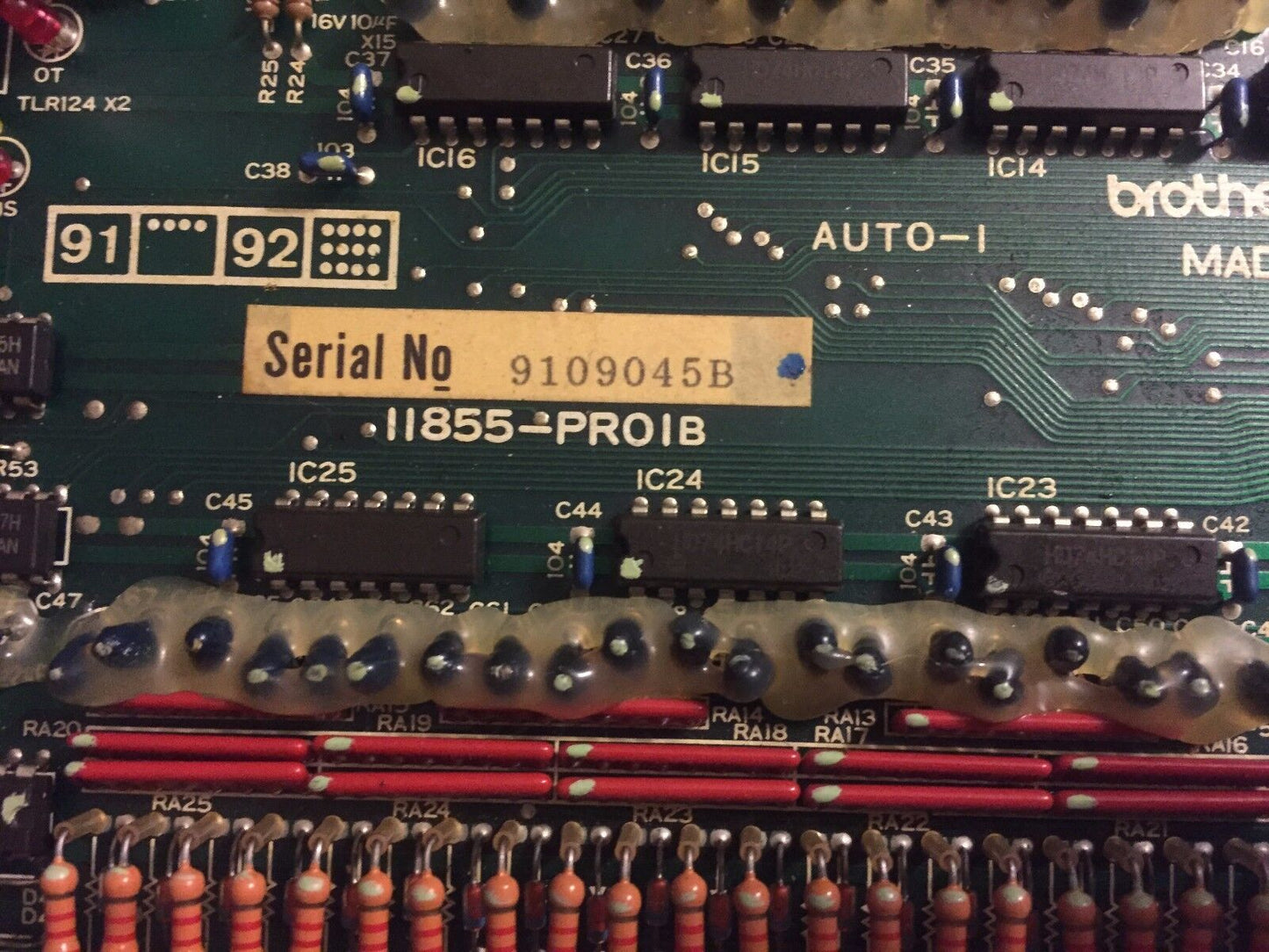 Brother B521169-3,11855-Pro1b Cnc Circuit Board,11855-Pr01b,Bz