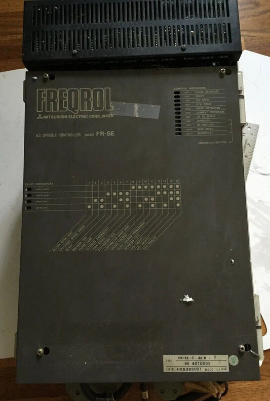 Mitsubishi Fr-Se-2-3.7K-F,Freqrol Fr-Se,Ac Spindle Controller,Fr-Se-2-37K-F,Br