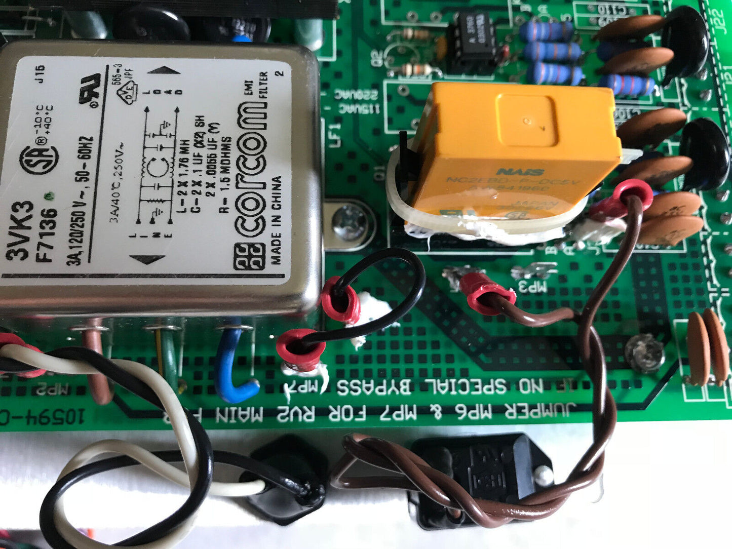 Jumper Mp6 & Mp7 For Rv2 Tt-#2607-722 N260 Power Pcb V4.0 10594-L255 10594-C2,Aa