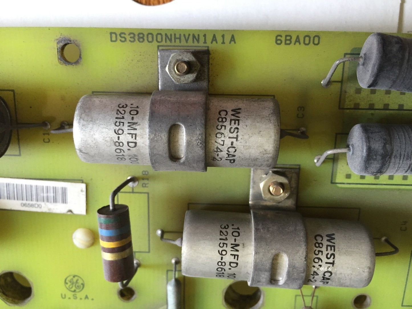 General Electric Ds3800nhvn1a1a 6Ba00,Nhvn 6Da00 Board High Voltage,Ee