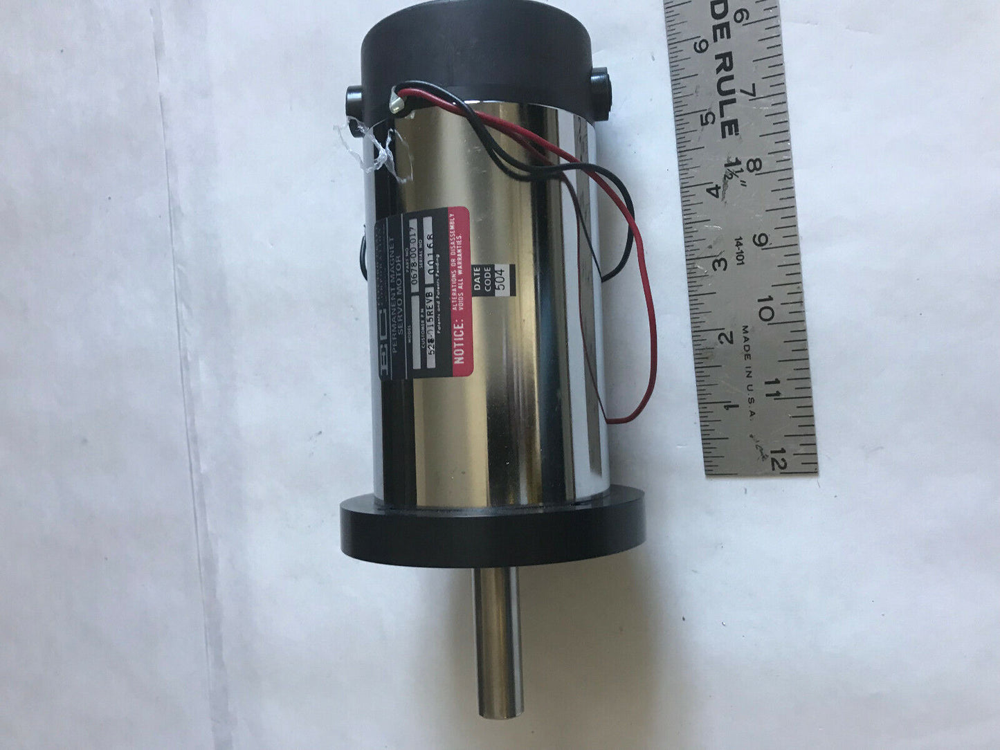 New Electro Craft 528-015Revb Permanent Magnet Servo Motor 0678-00-017 Ec,Bw,Bp