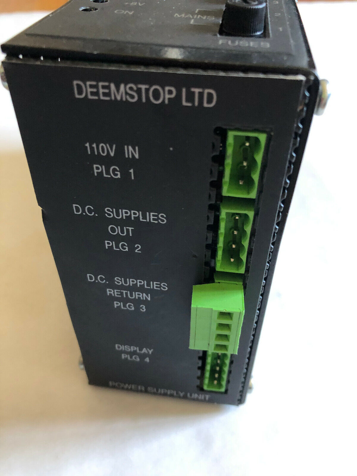 Deemstop Ltd Power Supply Unit. 2153795,Fwe18754,De