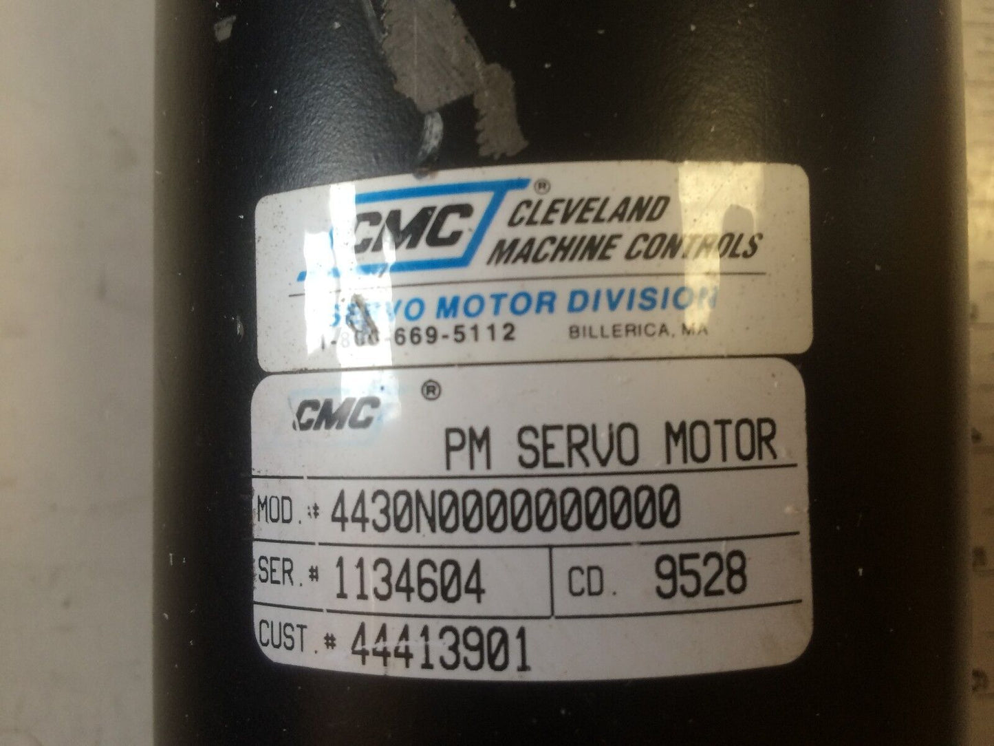 Cleveland Cmc 4430N0000000000 Pm Servo Motor, 61 Lb-In Torque, 36,Bu