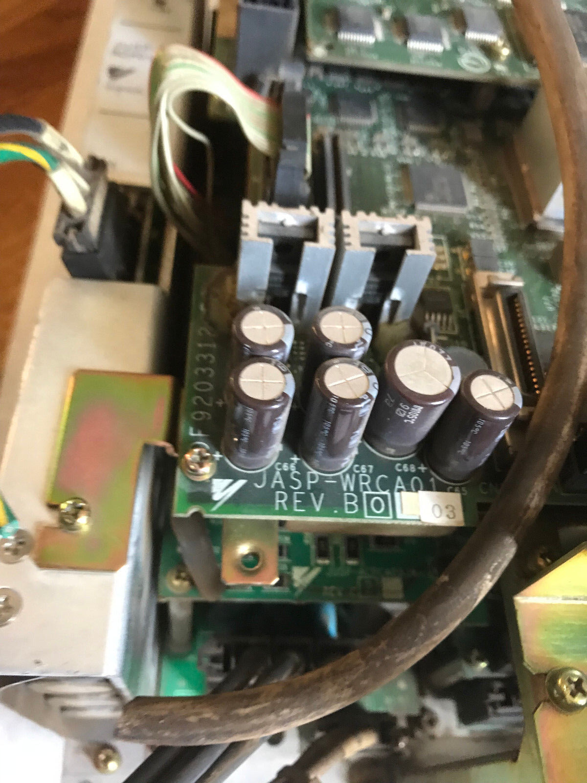 Yaskawa Jusp-Rcp01aac,Ra8616-023-33 Cacr-Up6aac,Jasp-Wrca01 Servo Unit,Ey