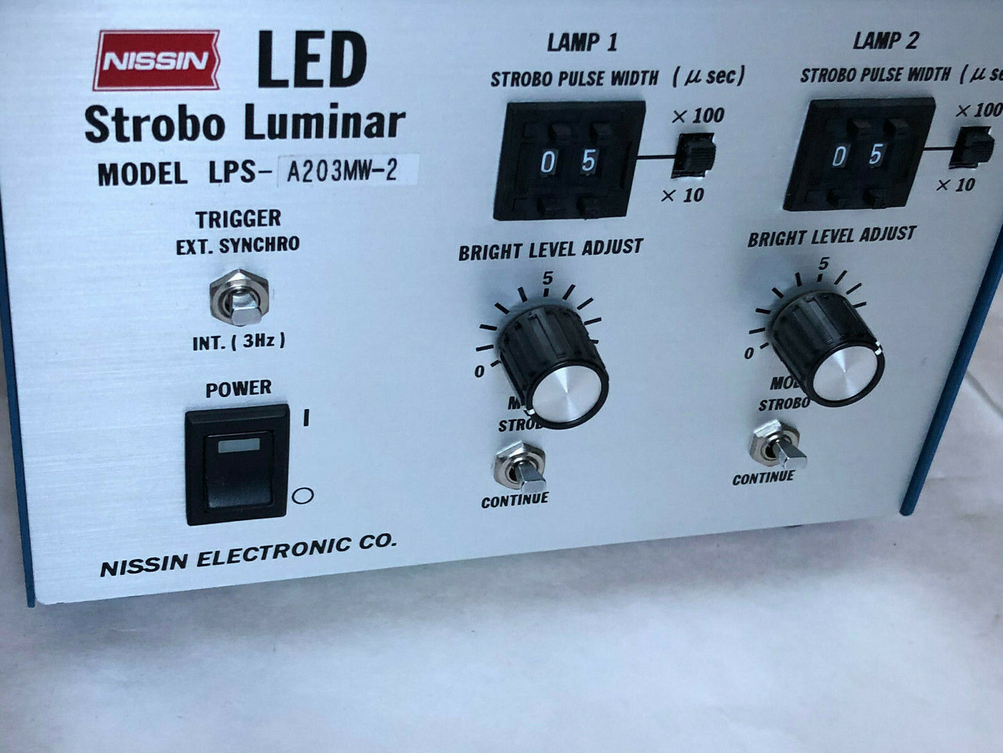 Nissin Lps-A203mw-2 Led Strobe Luminar Input=Ac85-250V,Ej