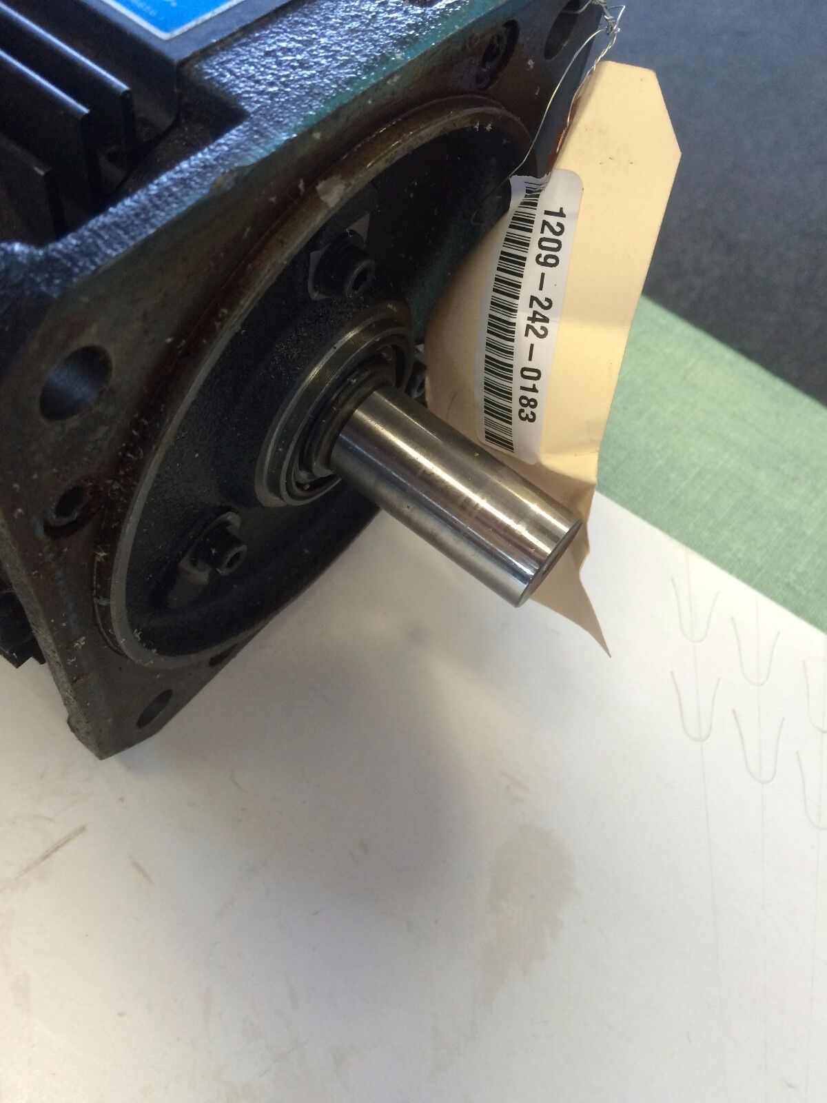 Toyoda 20Bm090bxdt0,Servo Motor,Sanyo Denki R12a831802,Shaft Dia. 7/8",Ck