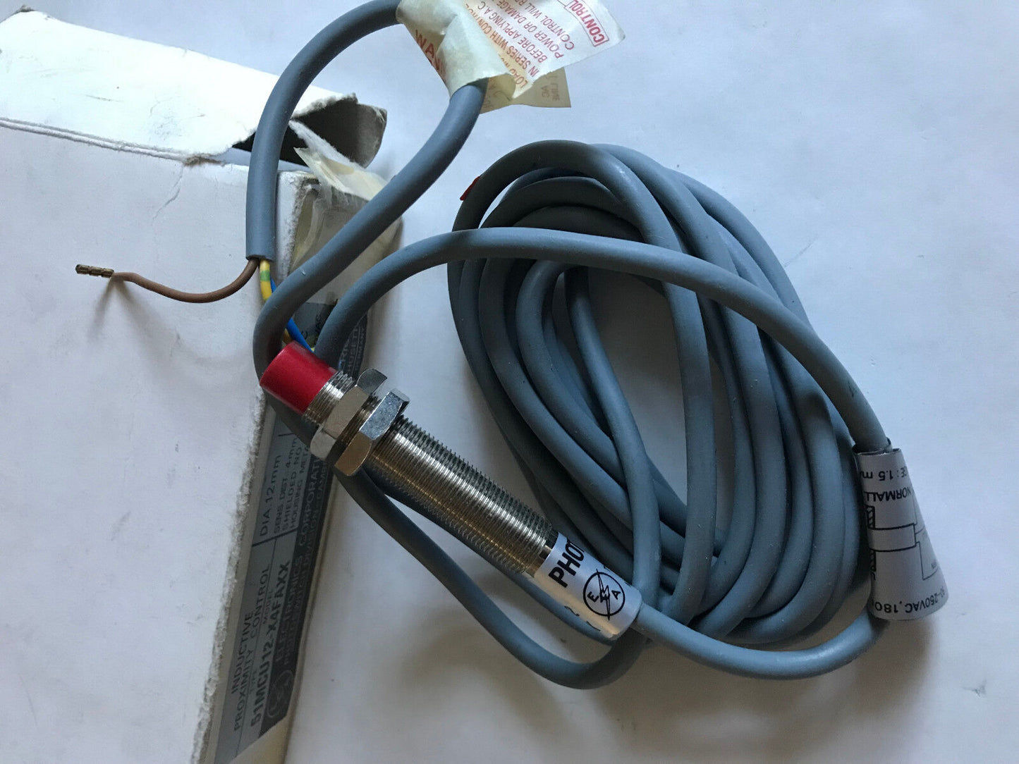New Eca Photoswitch Electronics 51Mcu12-X4faxx Inductive Proximity Sensor,Su