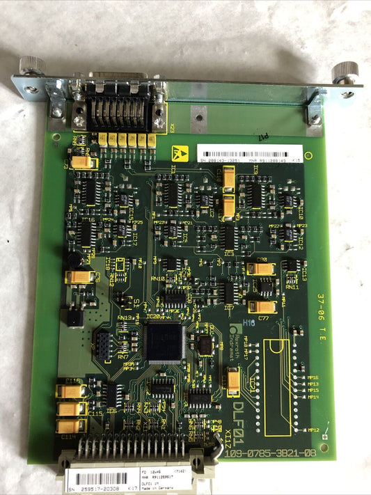 New Rexroth Dlf01,109-0785-3B21-08,Dlf1.1,109-0785-3A21-8 Interface Module,Ea