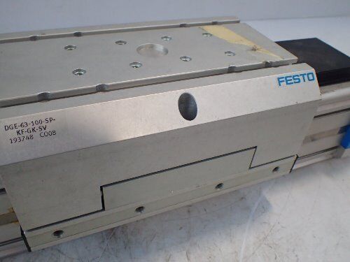 New Festo Dge-63-100-Sp-Kf-Gk-Sv Linear Actuator,193748 Co08, 39-818-0386,Bu