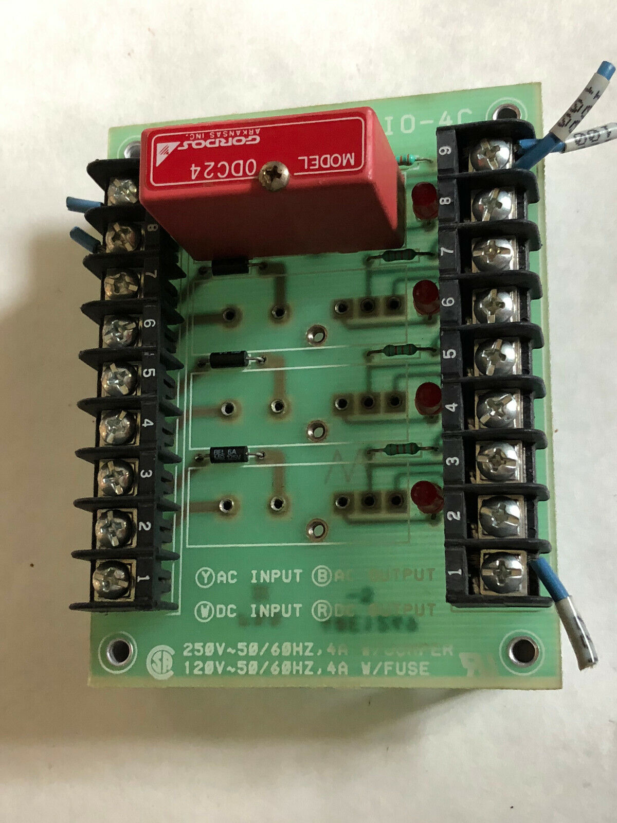 Potter & Brumfield 2I0-4C,2Io-4C,210-4C,0Dc24 P&B 40E1269 -5 Board,Di