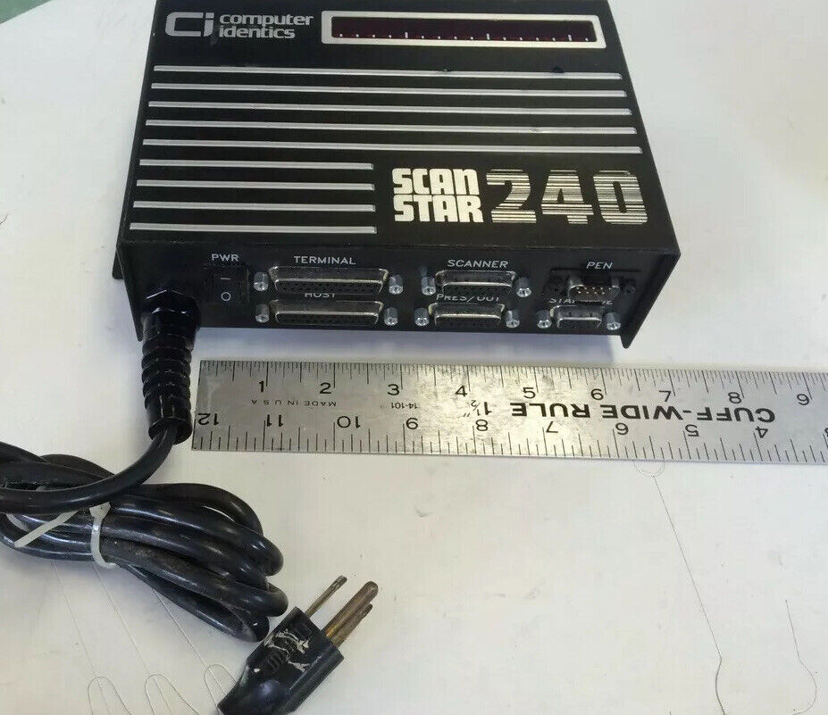 Computer Identics A1-62630-211 Scan Star 240 Decoder A1-62630-211,Cx