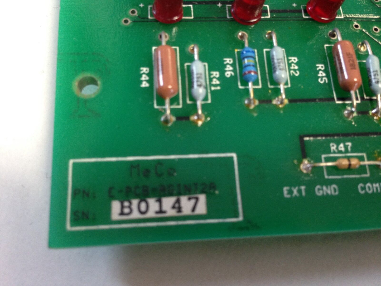 New Meco I/O Pcb Card Circuit Board E-Pcb-Agint 2A,Fg