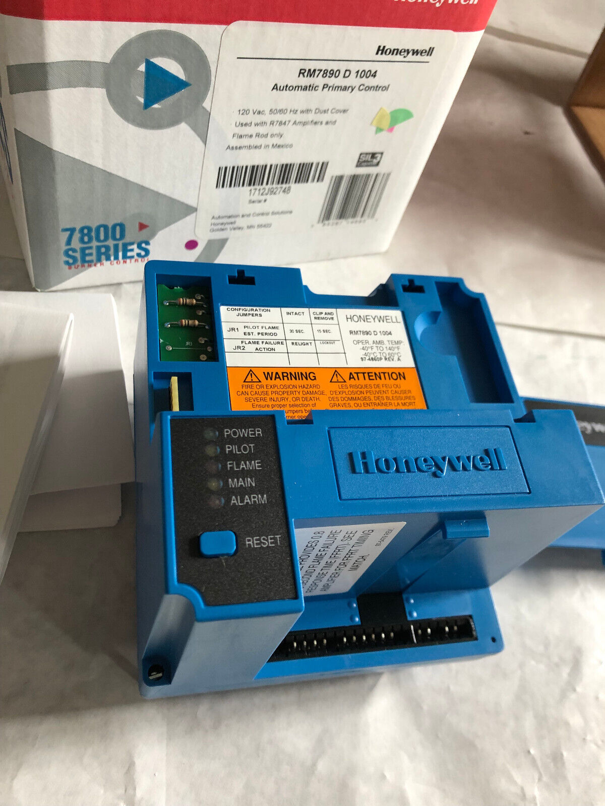 New Honeywell Rm7890d1004,Rm7890 D 1004,Rm7890d 1004 Burner Controller,Ay