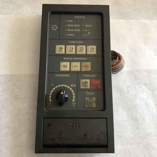 Mori Seiki F348 60 99 (3),Ab12c-4146,E54028a01 Override Panel,Bm