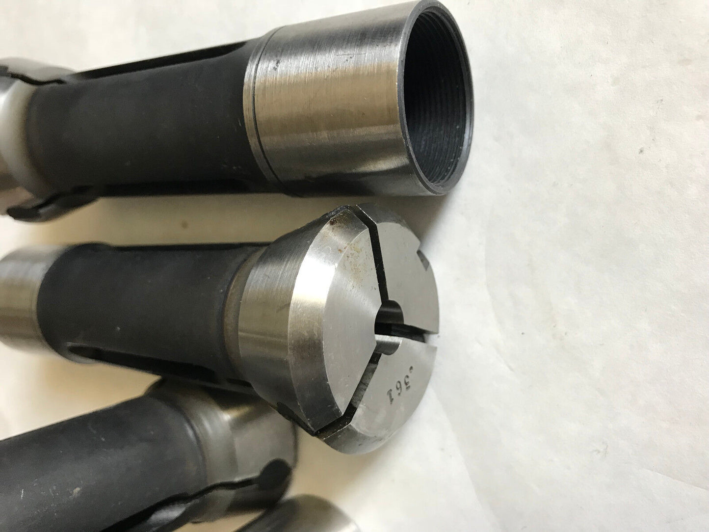 New Lot 4 Hardinge .361" Round Collet 1.375" X 5" With Internal Thread,Sa